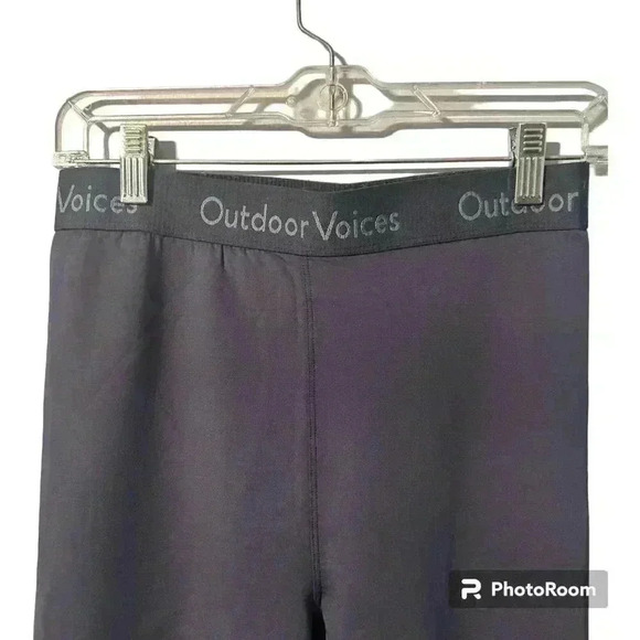 Outdoor Voices Womens Blue Smooth Hi-Rise Leggings, Medium - Picture 3 of 7